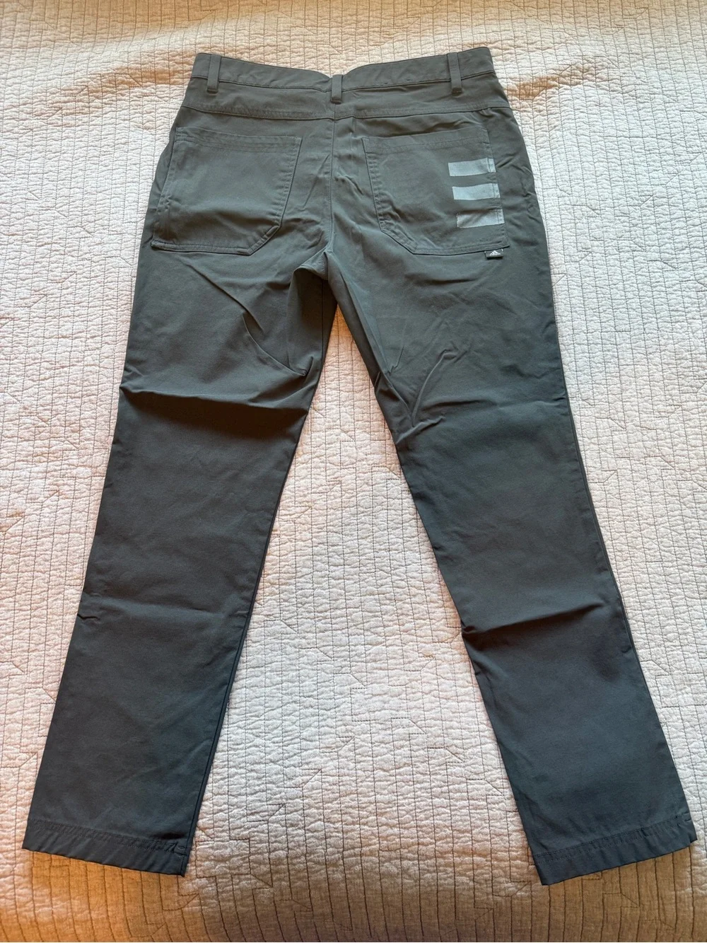 Adidas Adicross Golf Pants Men’s 30x30 | Charcoal Gray Stretch Performance